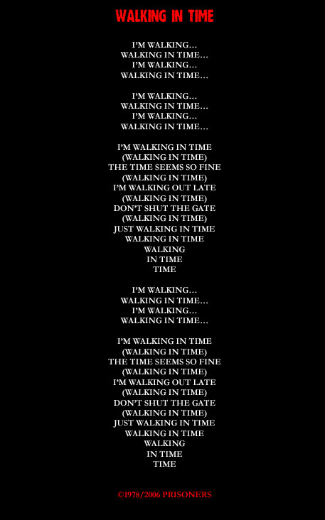 copyright 1977/2006 www.prisonersband.com